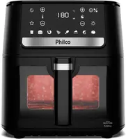 Fritadeira Elétrica / Air Fryer Philco PAF95A 9,5 Litros Preta 220V