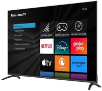 Smart Tv/ Televisor 58" Philco 4K Led Roku Dolby Áudio P58CRA
