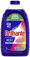 Sabão Liquido Brilhante Limpeza Total 3Litros