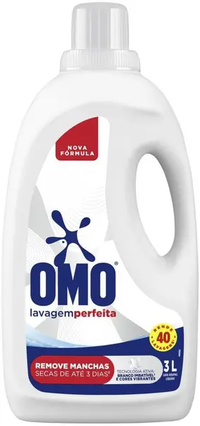 Sabão Liquido Omo Lavagem Perfeita 3 Litros