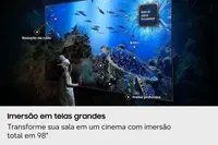 Smart Tv / Televisor Samsung 98" UN98U9500HGXZD UHD 4K 2026, Vision AI,Xbox Cloud Gaming, Canais Gratuitos, 7 Anos de Atualiz