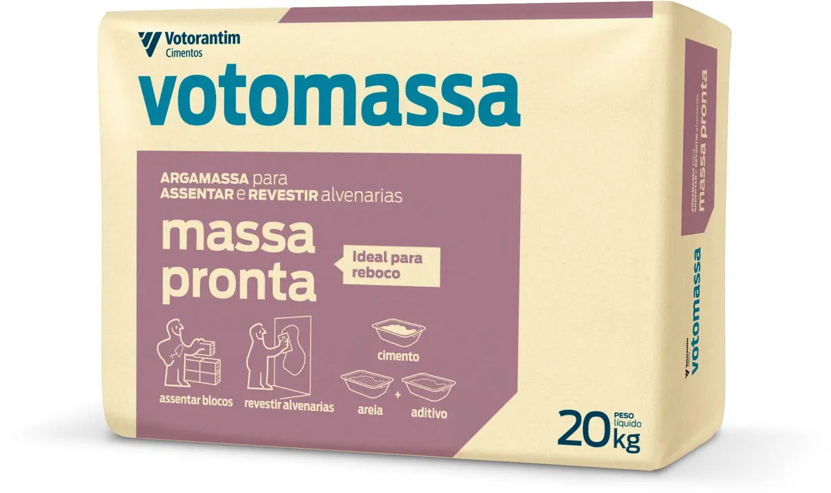 Argamassa Votoran Assentamento e Revestimento 20Kg