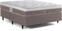 Colchão Casal Molas MaxSpring Herval Doss 138x188x25cm Bege