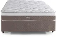 Colchão Casal Molas MaxSpring Herval Doss 138x188x25cm Bege