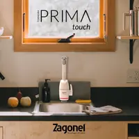 Torneira Eletrônica Zagonel Prima Mesa e Parede Branco 5500W 220V