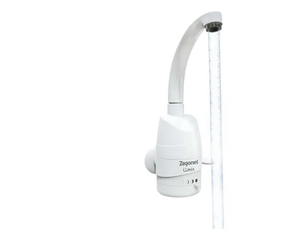 Torneira Elétrica Zagonel Luna 4 Temperaturas de Parede Branca 5500W 110V