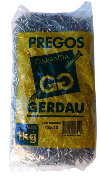 Prego Gerdau 12X12 1kg