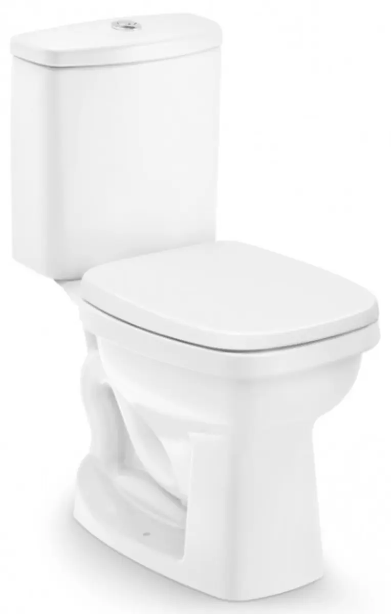 Vaso Sanitário com Caixa Acoplada Incepa Art Ecoflush com Acessórios Acionamento Duplo Branco 3/6 Litros