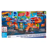 Playset e Mini Veículo - Hot Wheels - City - Lava Rápido Mega Tower - Mattel
