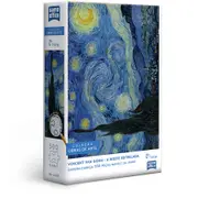 Quebra-Cabeça - 500 Peças Nano - Coleção Obras de Arte - Van Gogh: A Noite Estrelada - Toyster