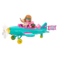Conjunto Boneca E Acessórios - Barbie - Chelsea Piloto De Avião - Mattel