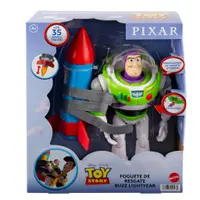 Figura com Acessório - Disney Pixar - Toy Story - Buzz Lightyear com Foguete - Mattel