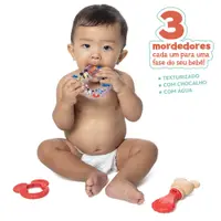 Conjunto de Mordedores - Disney Baby - Meu Primeiro Kit - Bda - Toyster