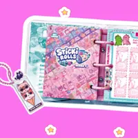 Pulseira - Adesivos - Sticki Rolls Book - New Toys