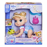 Boneca - Baby Alive - Harper Hugs - Engatinha E Brinca - Hasbro