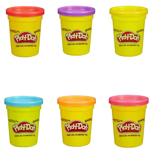 Massa de Modelar - Play-Doh - Modelos Sortidos - Pote 112g - Hasbro
