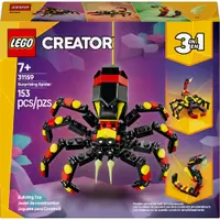 LEGO - LEGO Creator - Animais Selvagens: Aranha Surpreendente - 31159