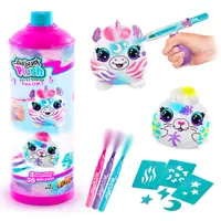 Conjunto de Artes - 2 Mini Pelucia - Surpresa - Para Pintar - Airbrush - Fun