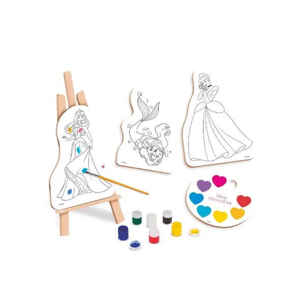 Conjunto De Pinturas - Disney - Princesas - Nig