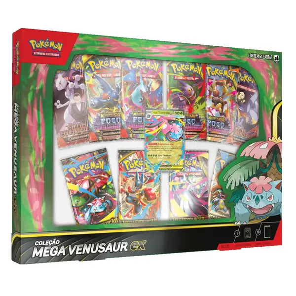 Jogo de Cartas - Pokémon - Box Premium Ex - Copag