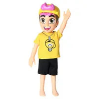 Boneco Articulado - Leozin - Dos Rosa - Novabrink