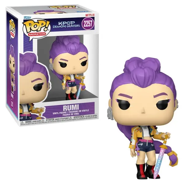 Boneco - Funko Pop - Guerreiras Do K-Pop - Rumi - Candide