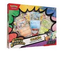 Jogo De Cartas - Pokémon - Box - Coleção Parceiros Iniciais ME2.5 - Copag
