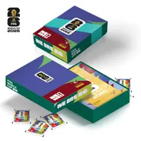 Box Caixa Premium - Fifa - Copa Do Mundo 2026 - Álbum Capa Dura Ouro Com 350 Figurinhas - Panini