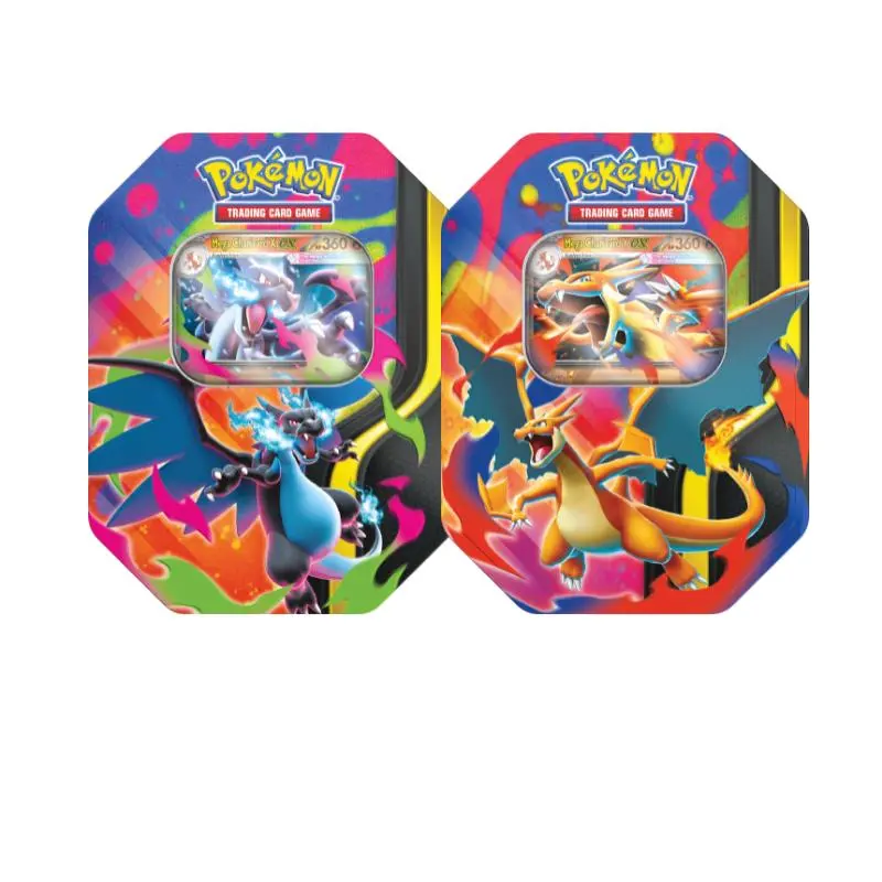Jogo De Cartas - Pokémon TCG - Mega Charizard Tin - Inglês - Galápagos