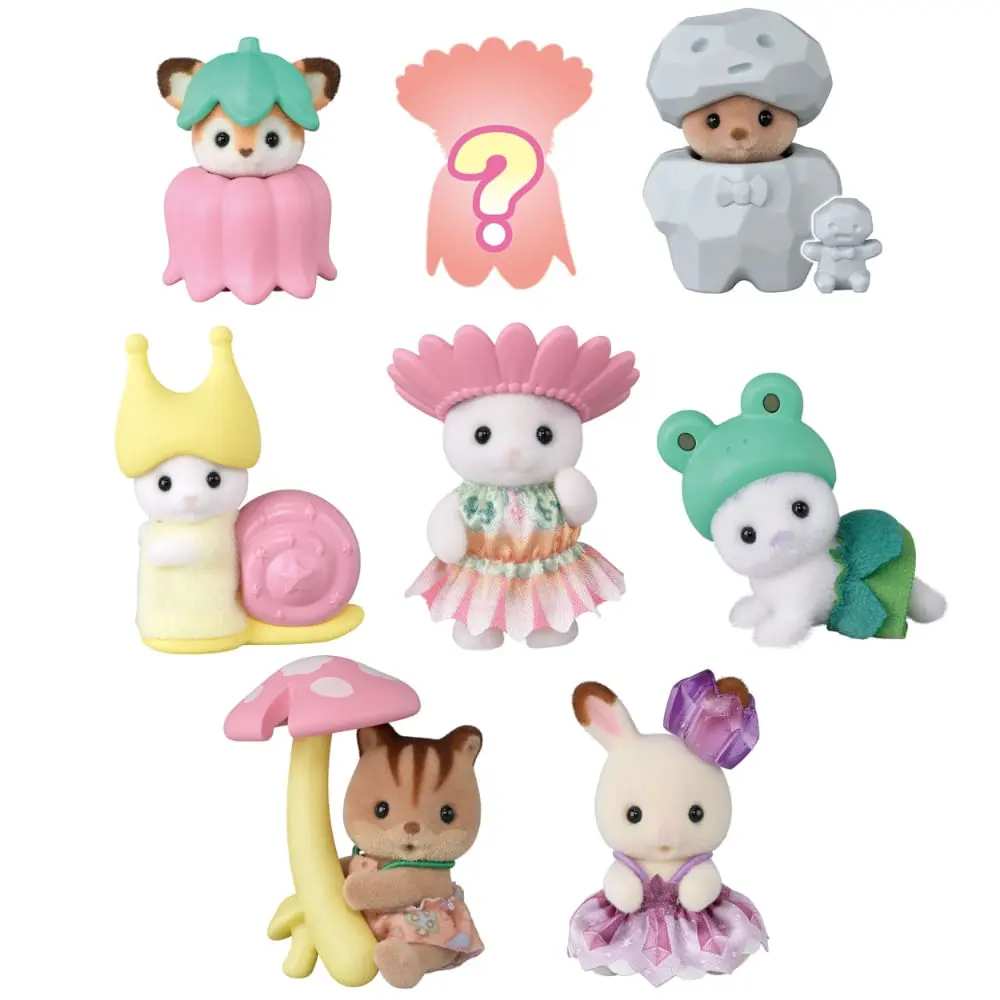 Sylvanian Families - Série Dos Bebês Com Fantasias De Fadas Do Bosque - Surpresa - Epoch