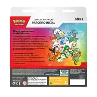 Jogo De Cartas - Pokémon - Box Coleção Ilustração - Parceiro Inicial - Serie 02 - Copag