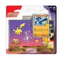 Jogo - Pokémon - Blister Triplo - Tech Sticker - Especial 30 Anos - Modelos Sortidos - Copag