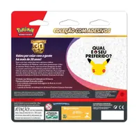 Jogo - Pokémon - Blister Triplo - Tech Sticker - Especial 30 Anos - Modelos Sortidos - Copag