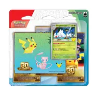 Jogo - Pokémon - Blister Triplo - Tech Sticker - Especial 30 Anos - Modelos Sortidos - Copag