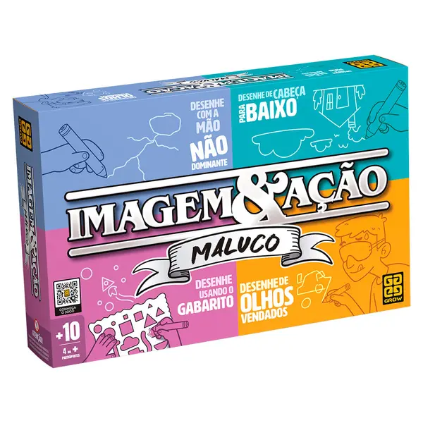 Jogo De Ação - Imagem E Ação Maluco - Grow