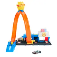 Pista de Percurso - Hot Wheels - City - Super Delegacia de Polícia - Mattel