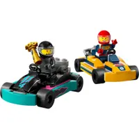 Lego City - Great Vehicles - Carros de Karting e Pilotos - 60400