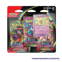 Jogo De Cartas - Pokémon - ME02 - Blister Triplo - Copag