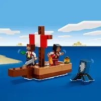 LEGO - Minecraft - A Viagem Do Barco Pirata - 21259