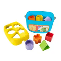 Balde Primeiros Blocos - Fisher-Price - 20cm - 10 Blocos