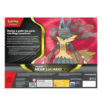 Jogo De Cartas - Pokémon - Mega Lucario Ex - Copag