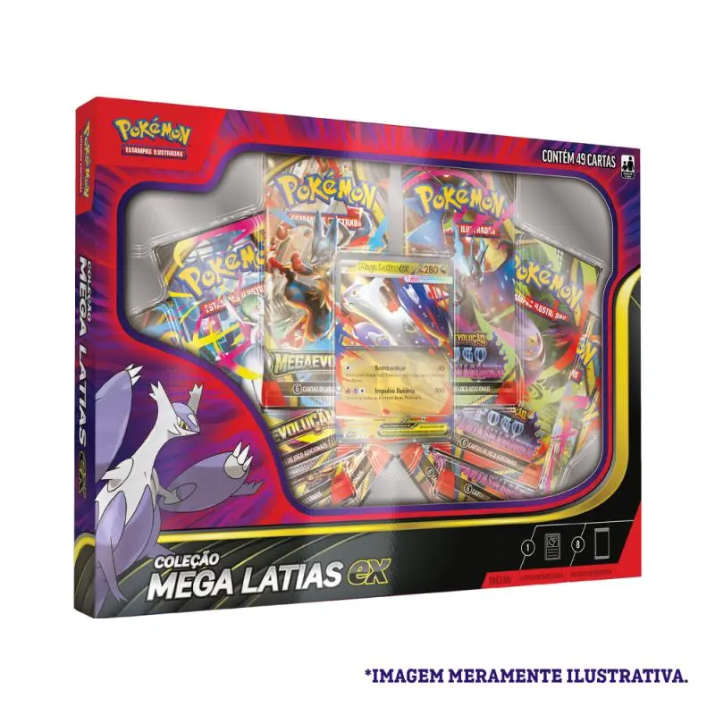 Jogo De Cartas - Pokémon - Mega Latias Ex - Copag