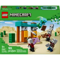 LEGO - Minecraft - A Patrulha de Illagers no Deserto - 21267
