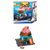 Conjunto de Pista e Carrinho - Hot Wheels City - Sorveteria - Mattel