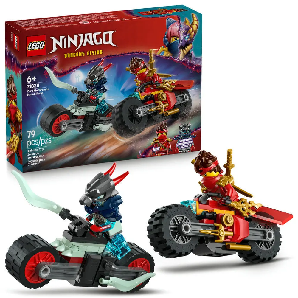 LEGO - Ninjago - Corrida de Motocicleta Veloz do Kai - 71838