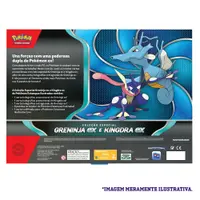 Jogo de Cartas - Pokemon - Box Greninja & Kingdra Ex - Copag