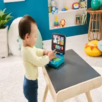Brinquedo Educativo - Laptop - Fisher-Price - 33Cm - Azul