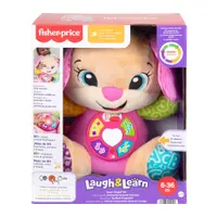 Pelúcia - Aprender e Brincar - Irmã do Cachorrinho - Aprende Comigo - Fisher-Price