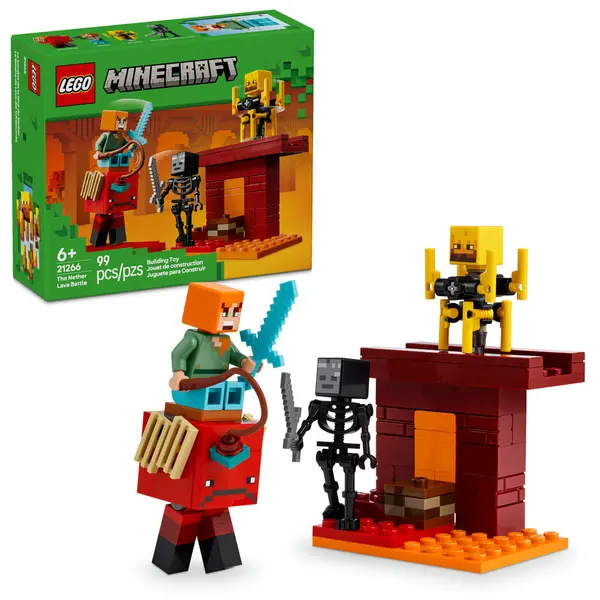 LEGO - Minecraft - A Batalha de Lava no Nether - 21266