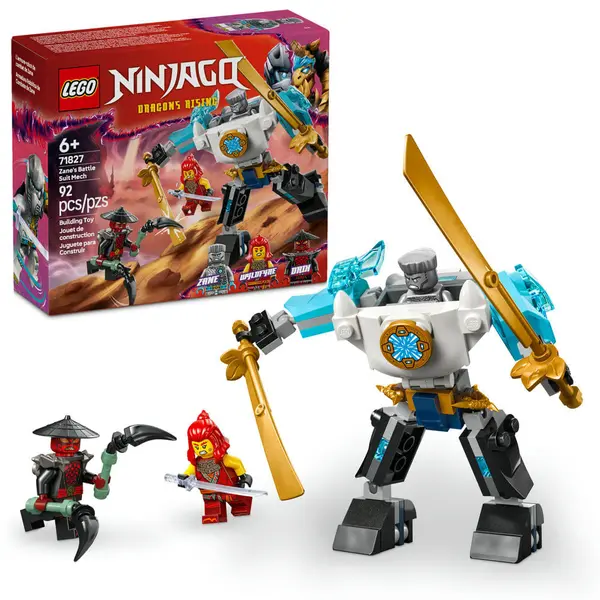 LEGO - Ninjago - Traje de Meca de Batalha do Zane - 71827